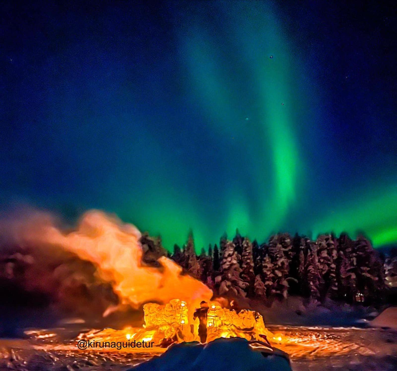 Aurora Camp Kurravaara Exterior foto