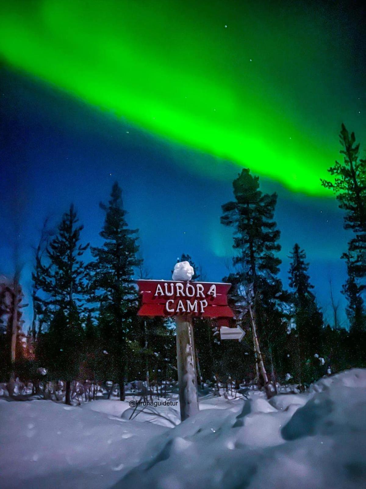 Aurora Camp Kurravaara Exterior foto