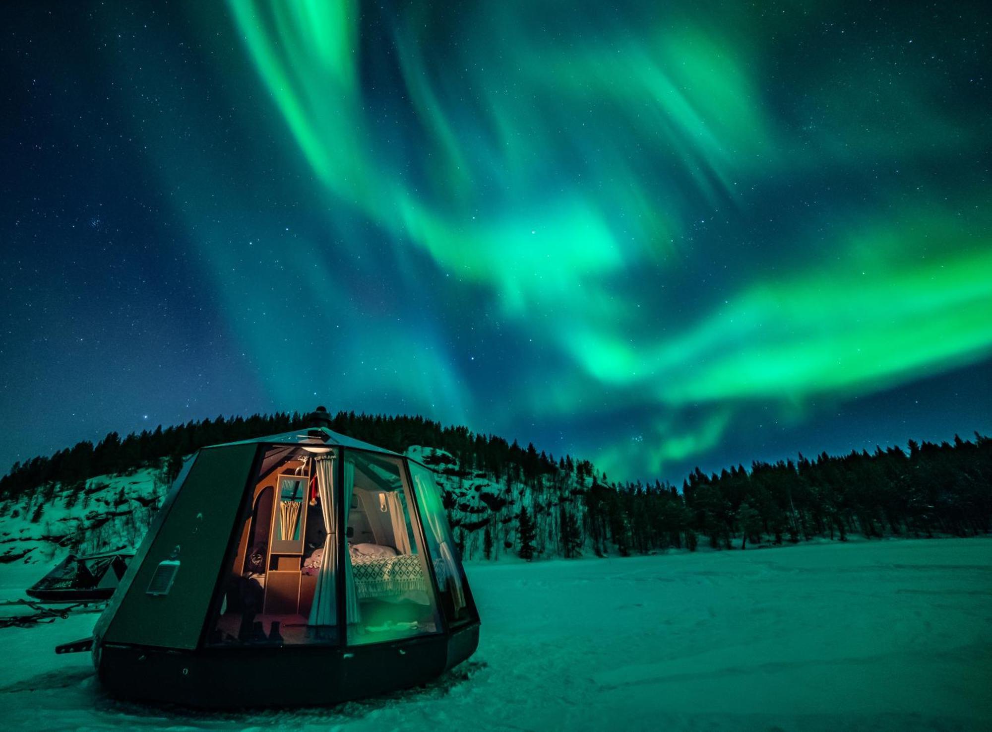 Aurora Camp Kurravaara Exterior foto