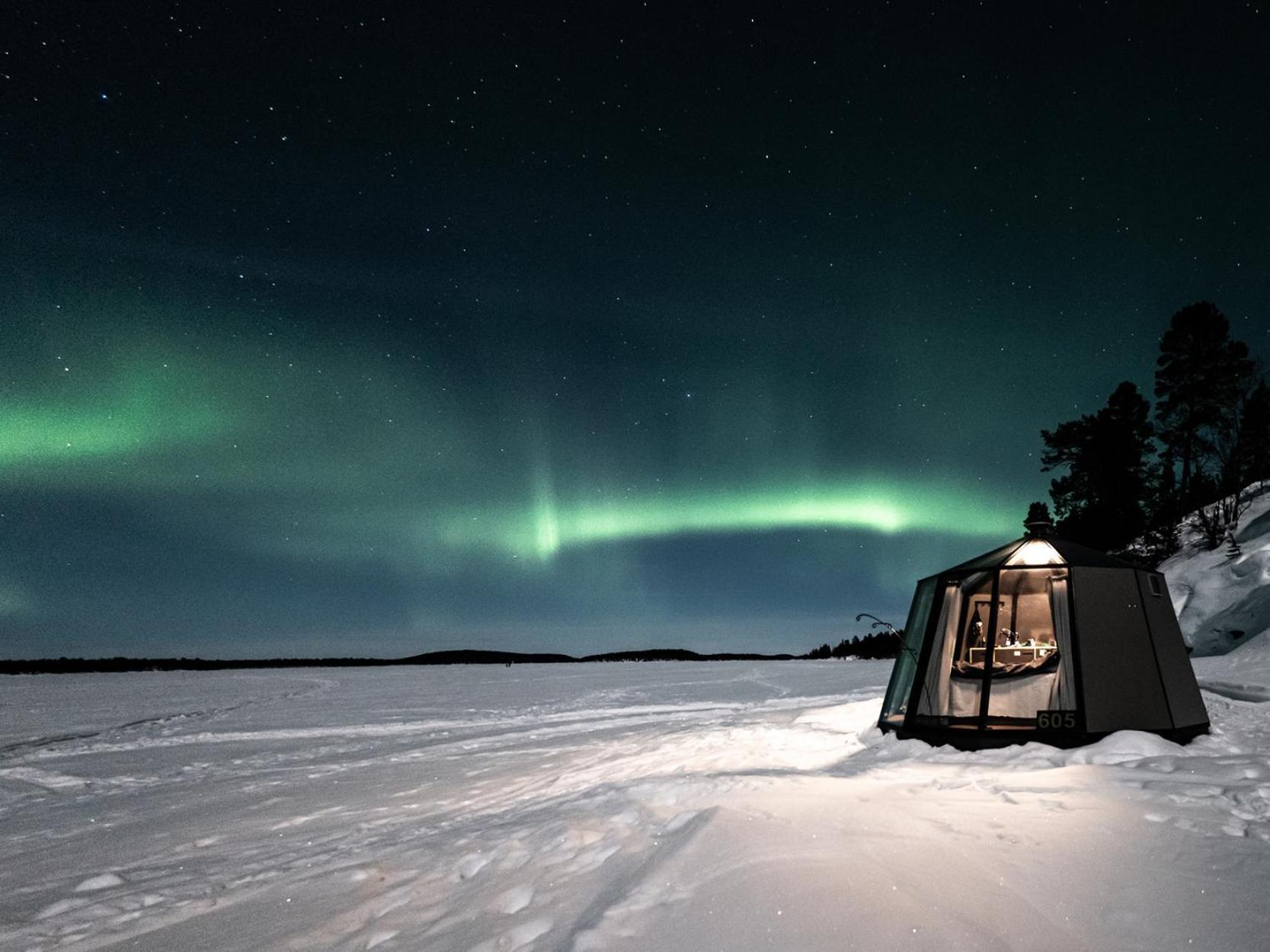 Aurora Camp Kurravaara Exterior foto